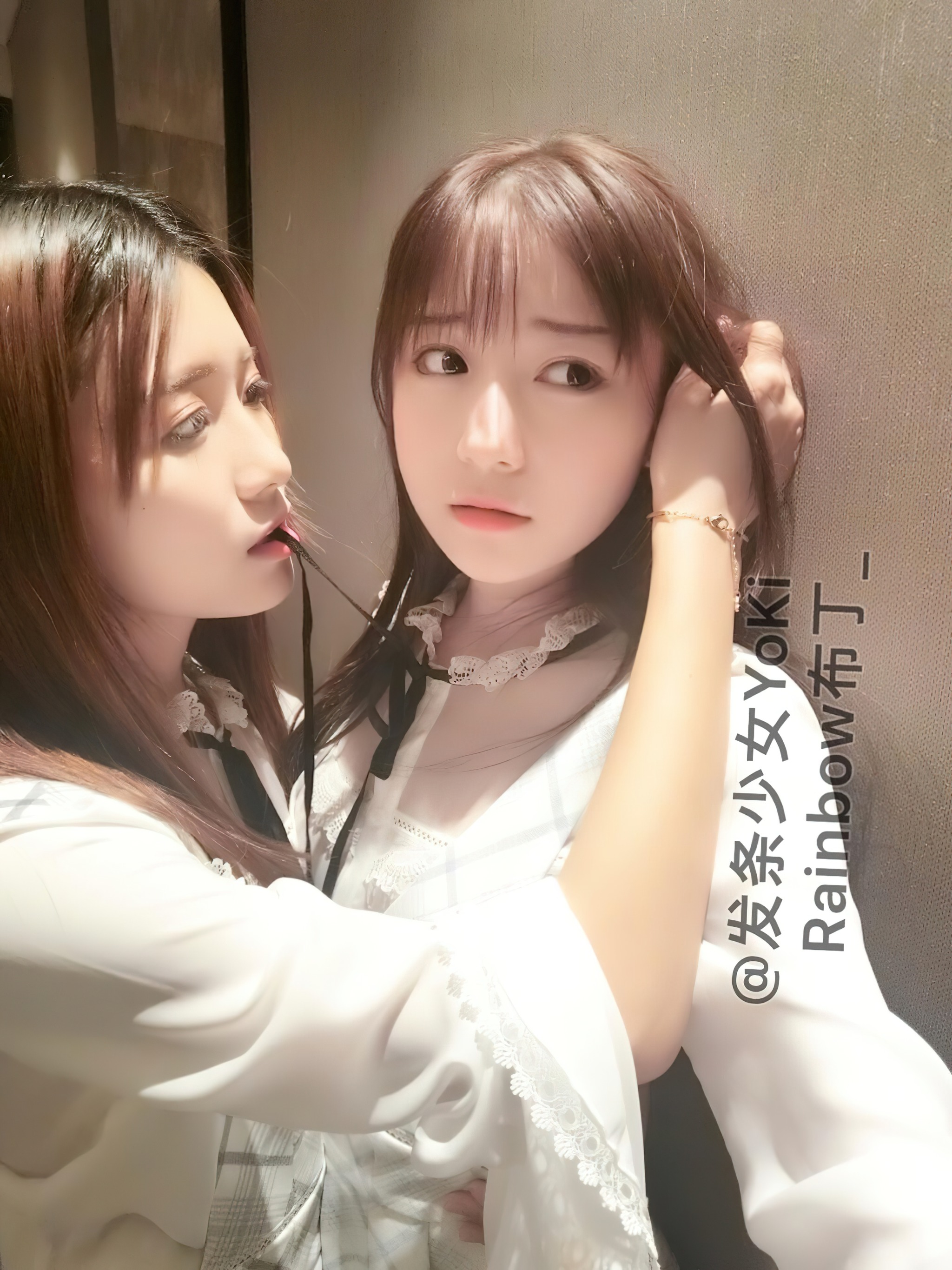 布丁大法 - NO.022 白丝百合 与发条合作 [36P]-XikXak